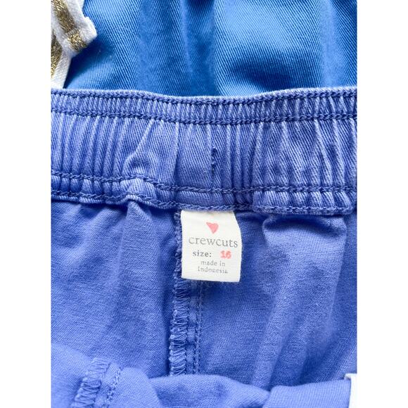 Girl's Crewcuts Blue and Periwinkle Pull On Shorts Bundle Size 16 - Picture 5 of 9